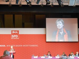 Dorothee Schlegel bei ihrer Vorstellung.